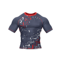Crimson Surge - Premium BJJ Rash Guard / Compression Top for Men/Women