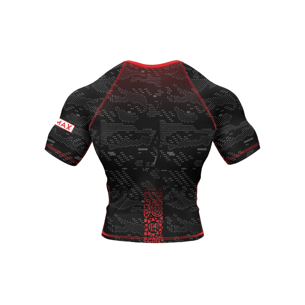 Crimson Core - Premium BJJ Rash Guard / Compression Top for Men/Women