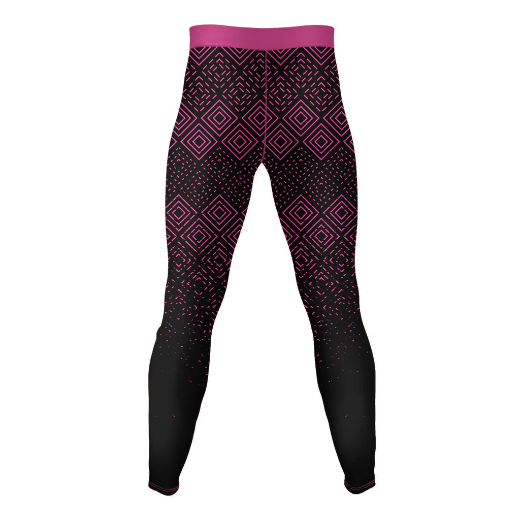Diamond Fade – Premium BJJ Rash Guard Compression Pants/Spats/Leggings for Men & Women