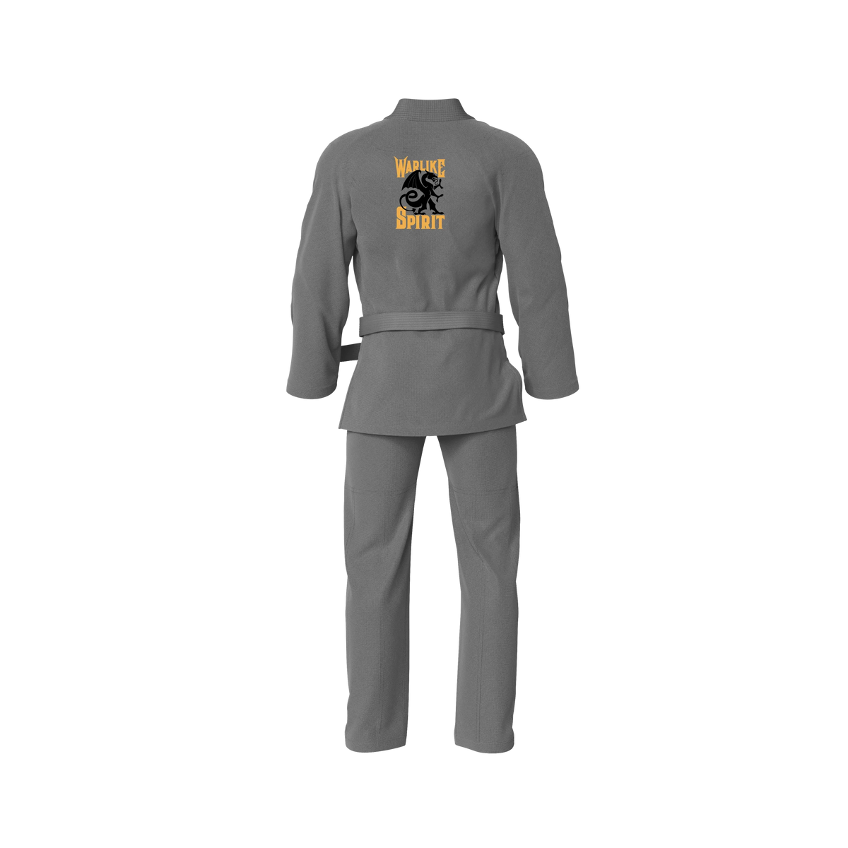 Awaken the Dragon Sublimation Grey Brazilian Jiu Jitsu Gi - Premium Summit Series (BJJ GI)