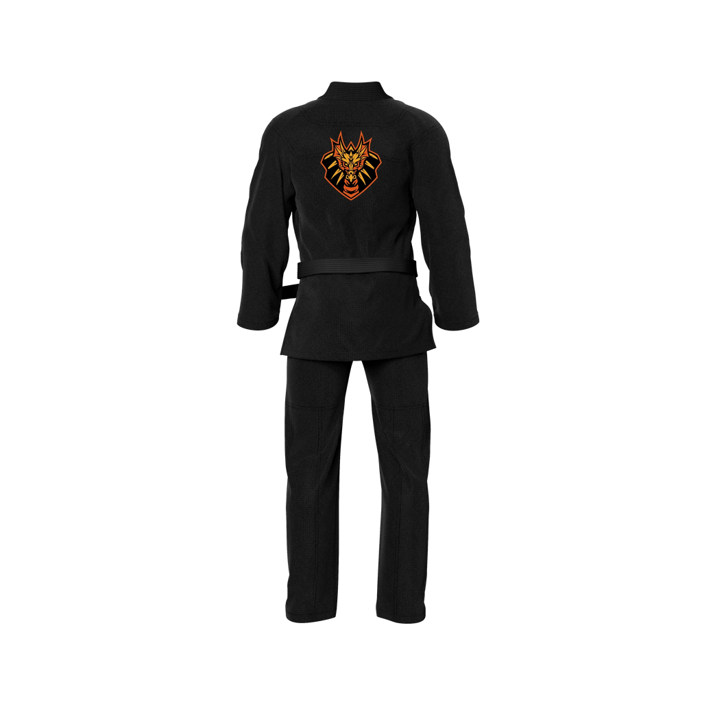 Dragon Sublimation Black Brazilian Jiu Jitsu Gi - Premium Summit Series (BJJ GI)