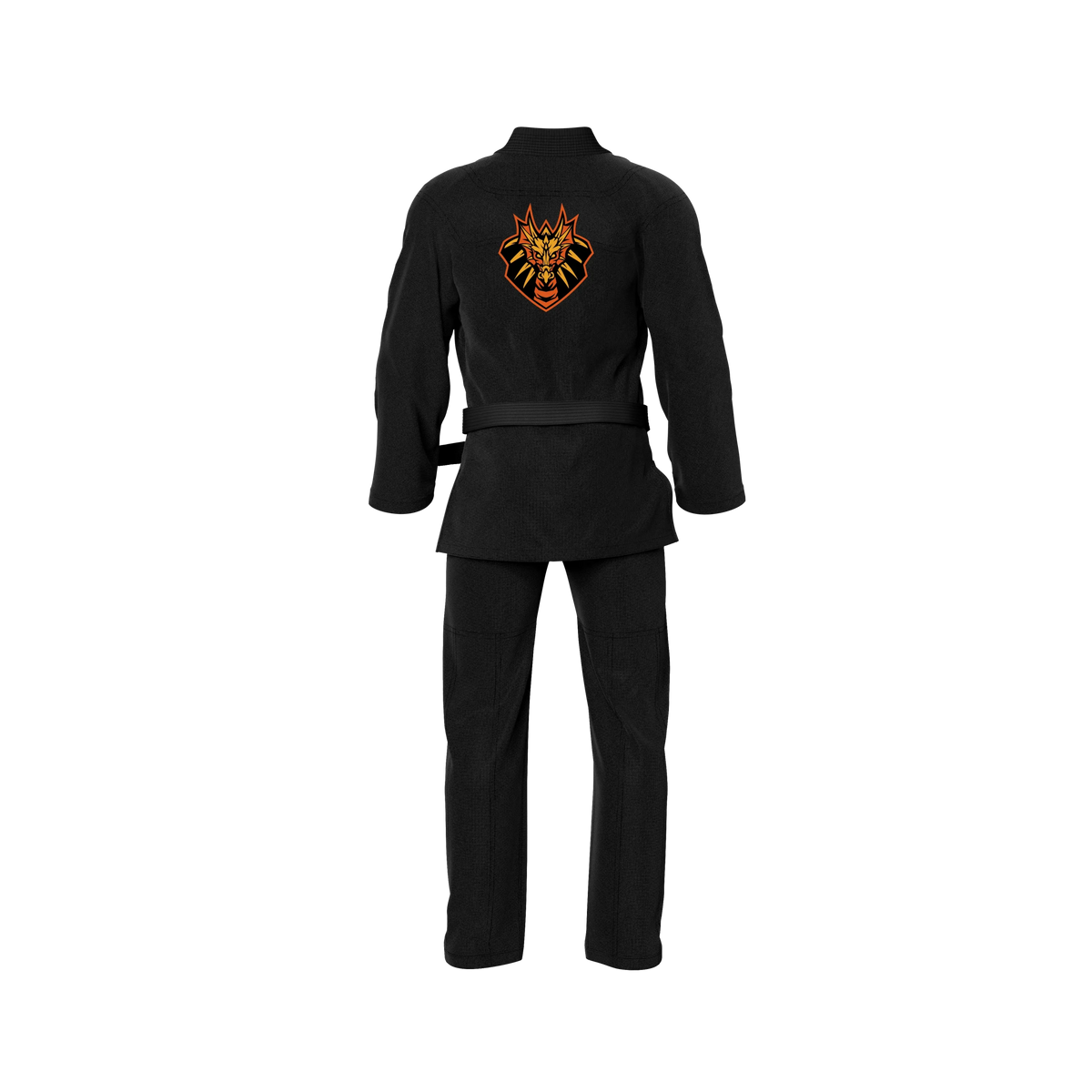 Dragon Sublimation Black Brazilian Jiu Jitsu Gi - Premium Summit Series (BJJ GI)