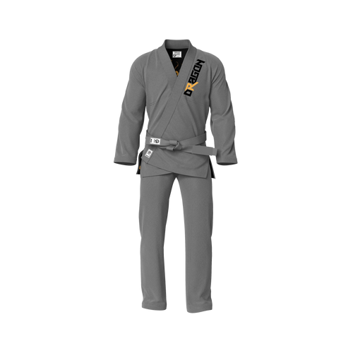 Awaken the Dragon Sublimation Grey Brazilian Jiu Jitsu Gi - Premium Summit Series (BJJ GI)
