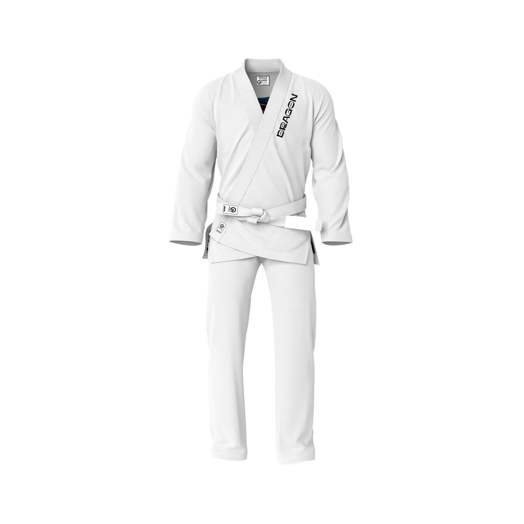 White Dragon Sublimation Brazilian Jiu Jitsu Gi - Premium Summit Series (BJJ GI)