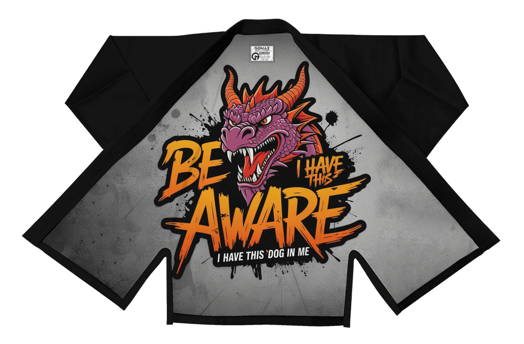 Dragon Sublimation Black Brazilian Jiu Jitsu Gi - Premium Summit Series (BJJ GI)