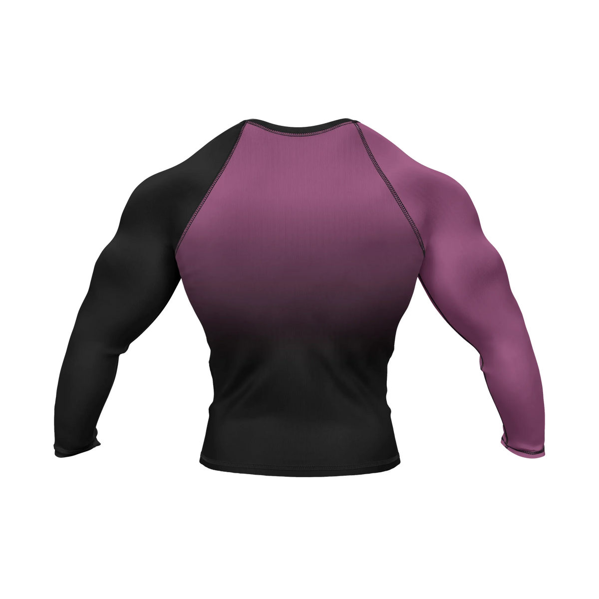Dragon Ranked Purple - Premium BJJ Rash Guard / Compression Top for Men/Women