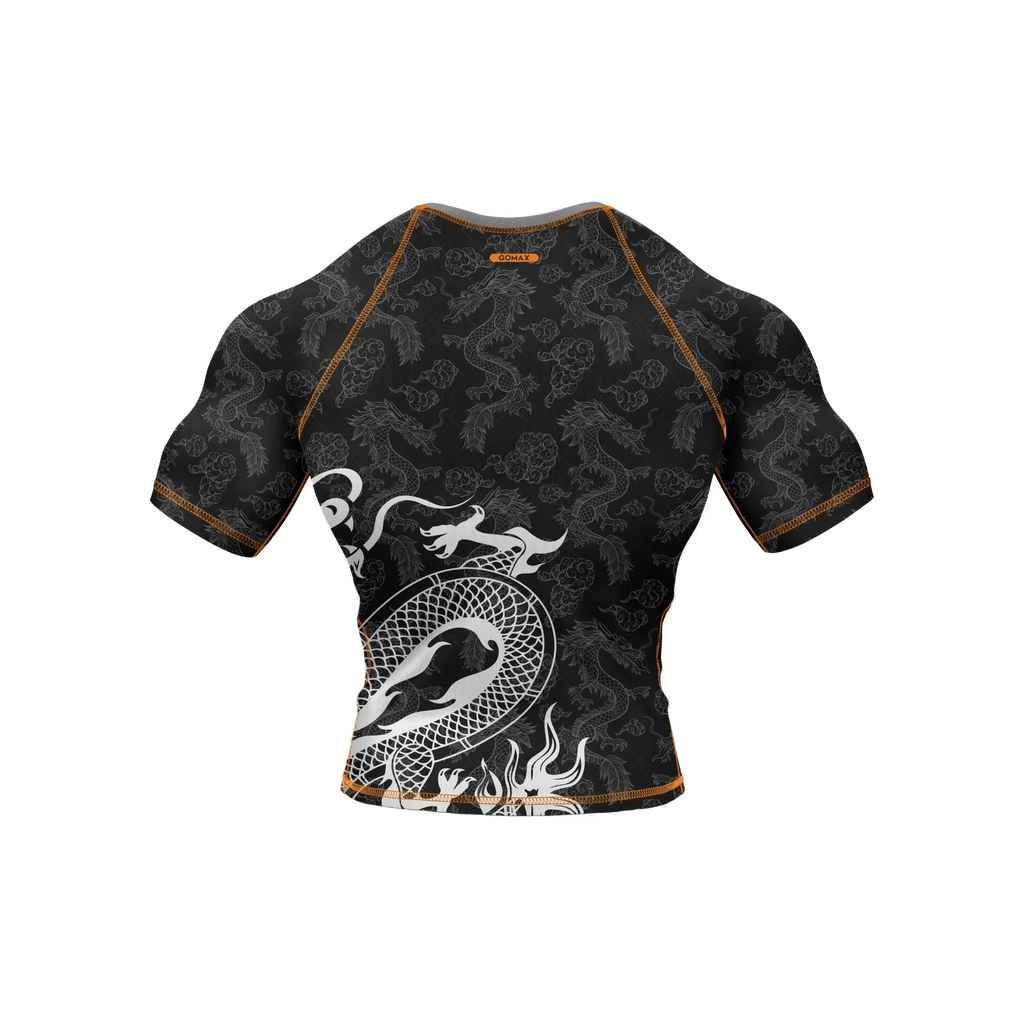 Dragonflow - Premium BJJ Rash Guard / Compression Top for Men/Women