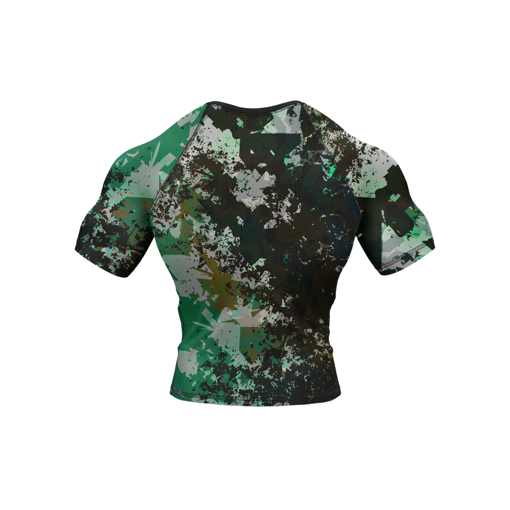 Echo Camo - Premium BJJ Rash Guard / Compression Top for Men/Women