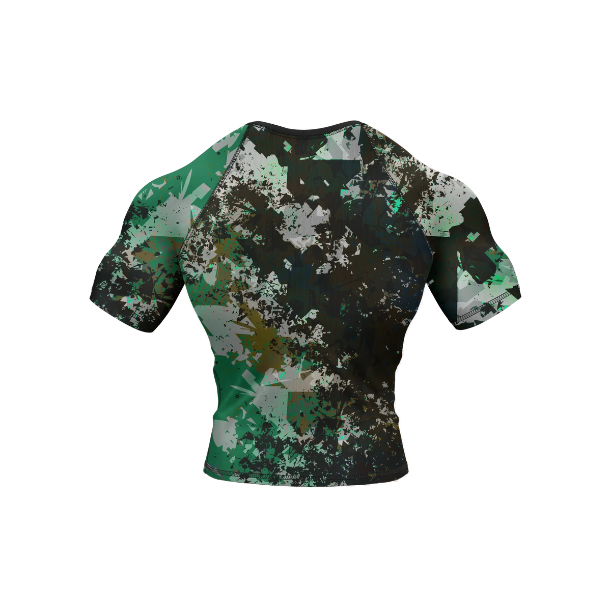 Echo Camo - Premium BJJ Rash Guard / Compression Top for Men/Women