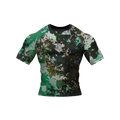 Echo Camo - Premium BJJ Rash Guard / Compression Top for Men/Women