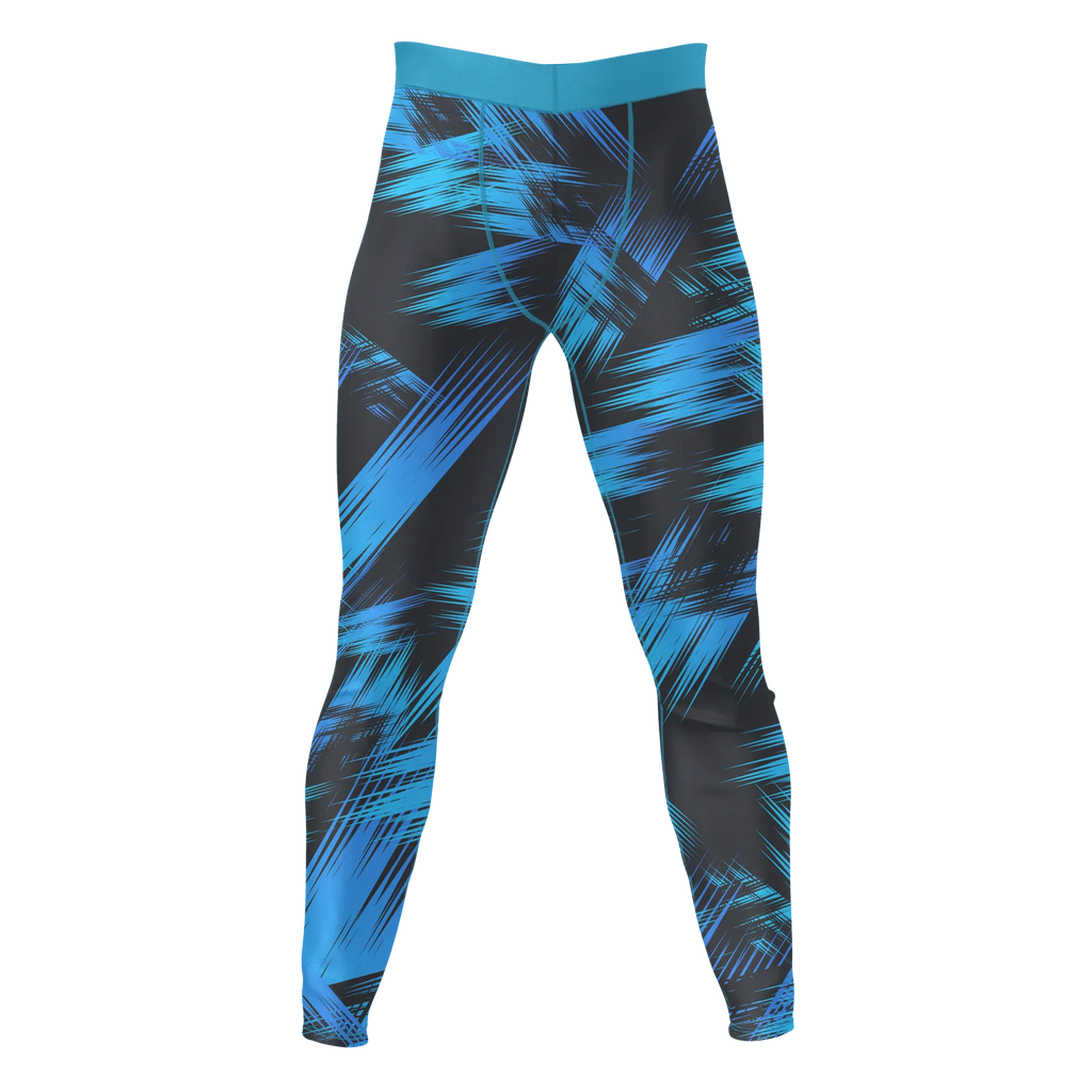 Electric Tide – Premium BJJ Rash Guard Compression Pants/Spats/Leggings for Men & Women