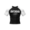 Fight Through the Darkness - Premium BJJ Rash Guard / Compression Top for Men/Women (Guardian Line)