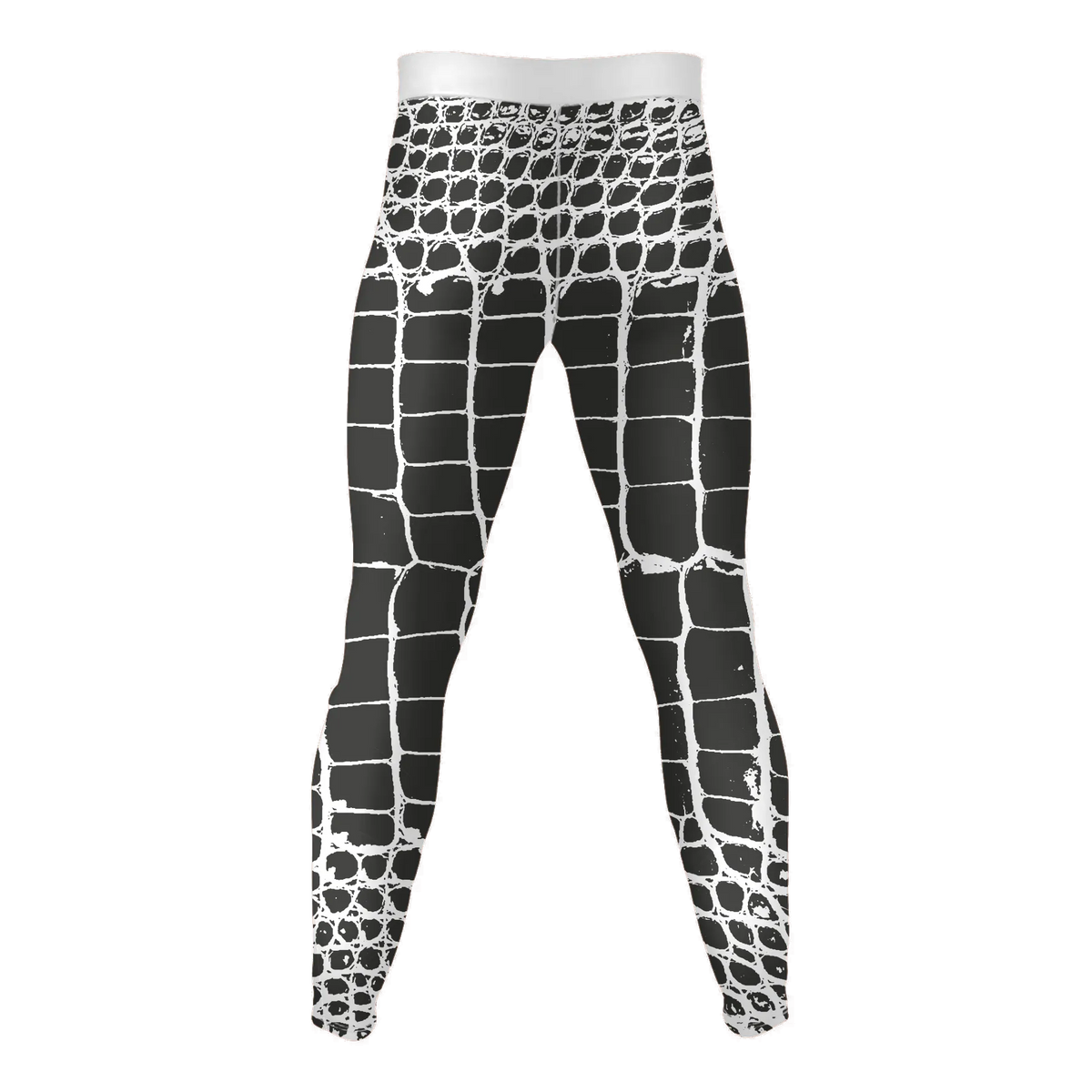 Fracture Grid – Premium BJJ Rash Guard Compression Pants/Spats/Leggings for Men & Women
