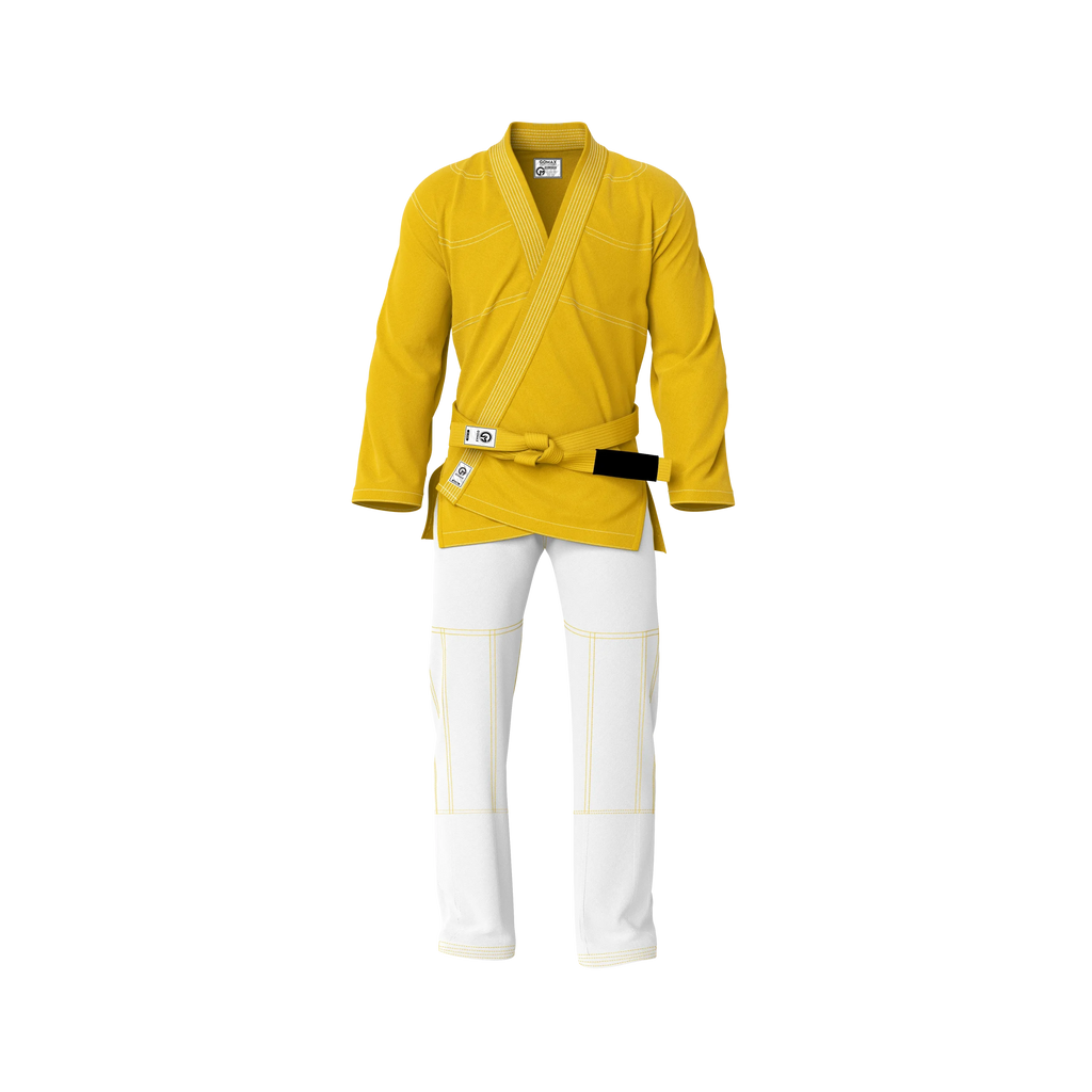 Yellow BJJ Gi for men, women, and kids – premium Brazilian Jiu Jitsu gi main