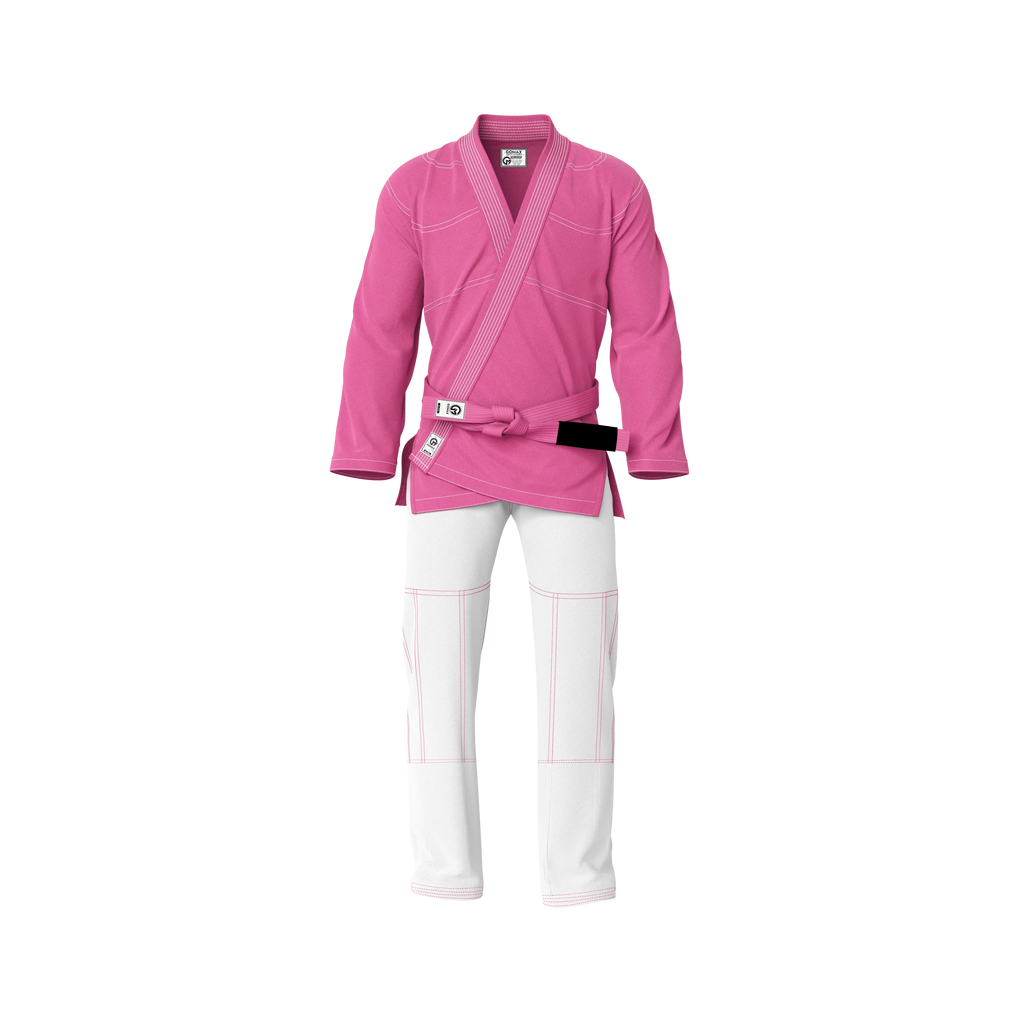 Pink BJJ Gi for men, women, and kids – premium Brazilian Jiu Jitsu gi