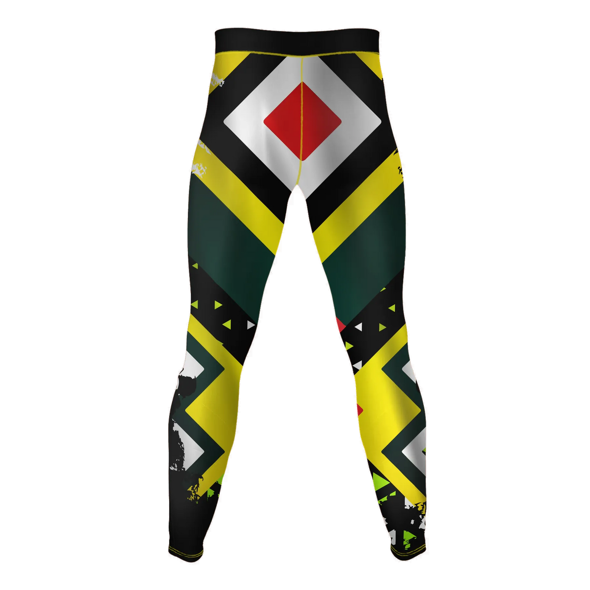 GeoFlare – Premium BJJ Rash Guard Compression Pants/Spats/Leggings for Men & Women