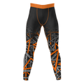 Geometric Ember – Premium BJJ Rash Guard Compression Pants/Spats/Leggings for Men & Women