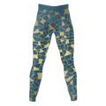 Glacial Mosaic – Premium BJJ Rash Guard Compression Pants/Spats/Leggings for Men & Women