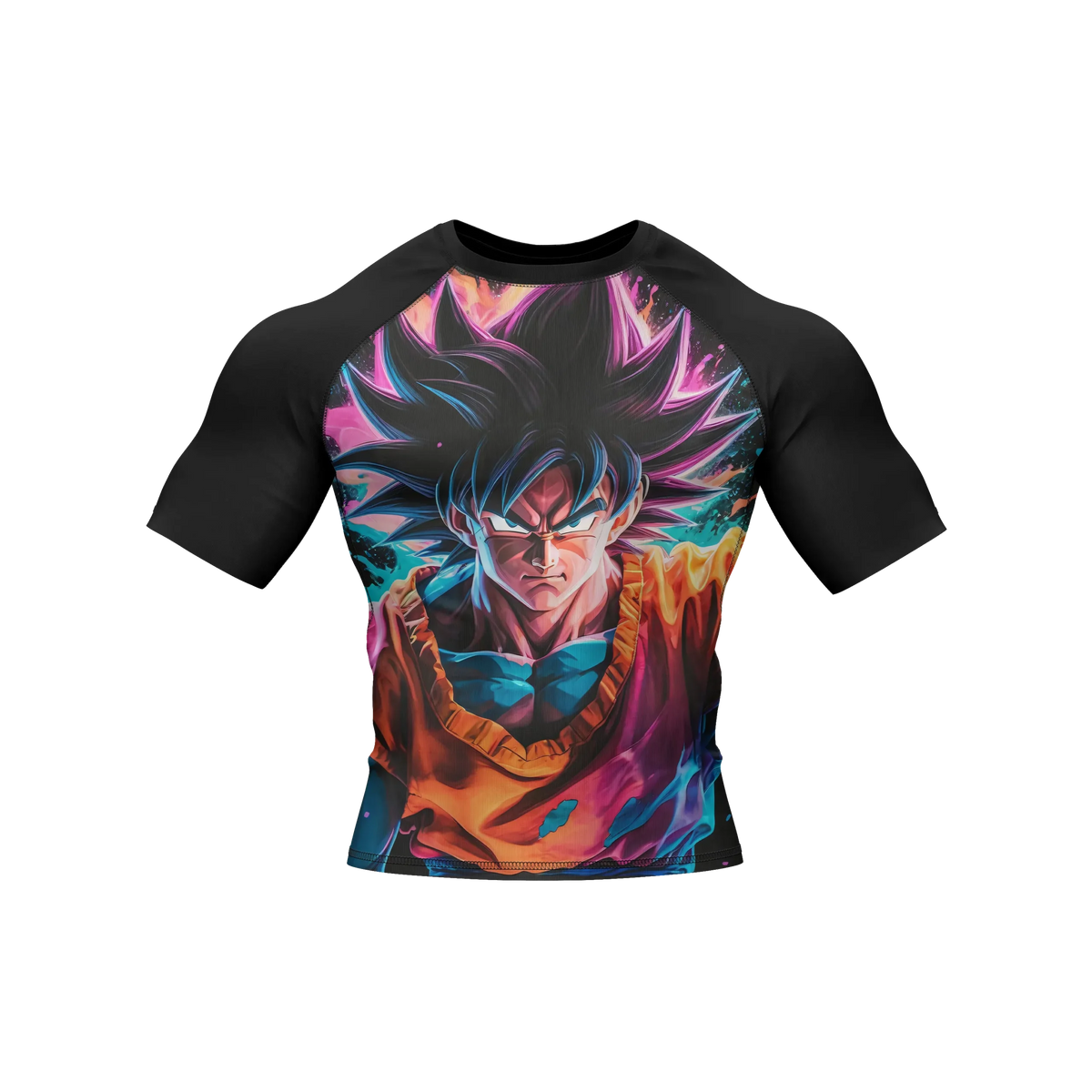 Goku Ascension - Premium BJJ Rash Guard / Compression Top for Men/Women (Guardian Line)