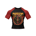 Golden Coil Reign - Premium BJJ Rash Guard / Compression Top for Men/Women (Guardian Line)
