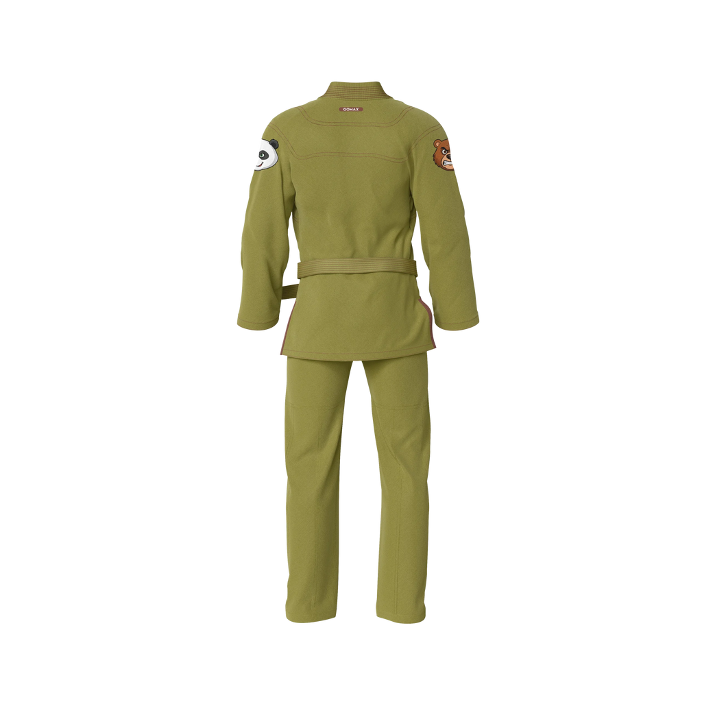 Green BJJ Gi - Brazilian Jiu Jitsu Gi - Pro Series - Zen & Zook