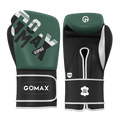 Iron Strike Pro - Streamline | Real Leather Boxing Gloves (Green/Black)