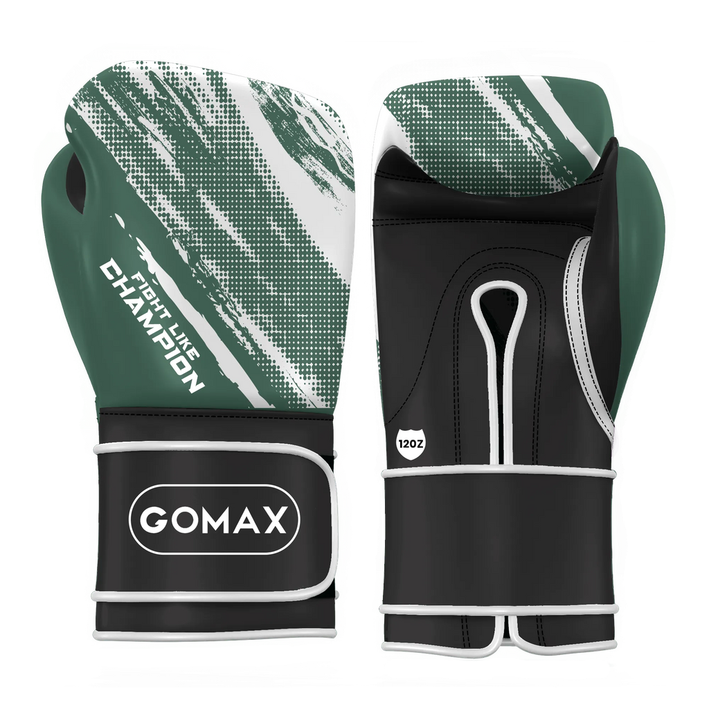 Iron Strike Pro Boxing Glove - Abstract (Green/White)