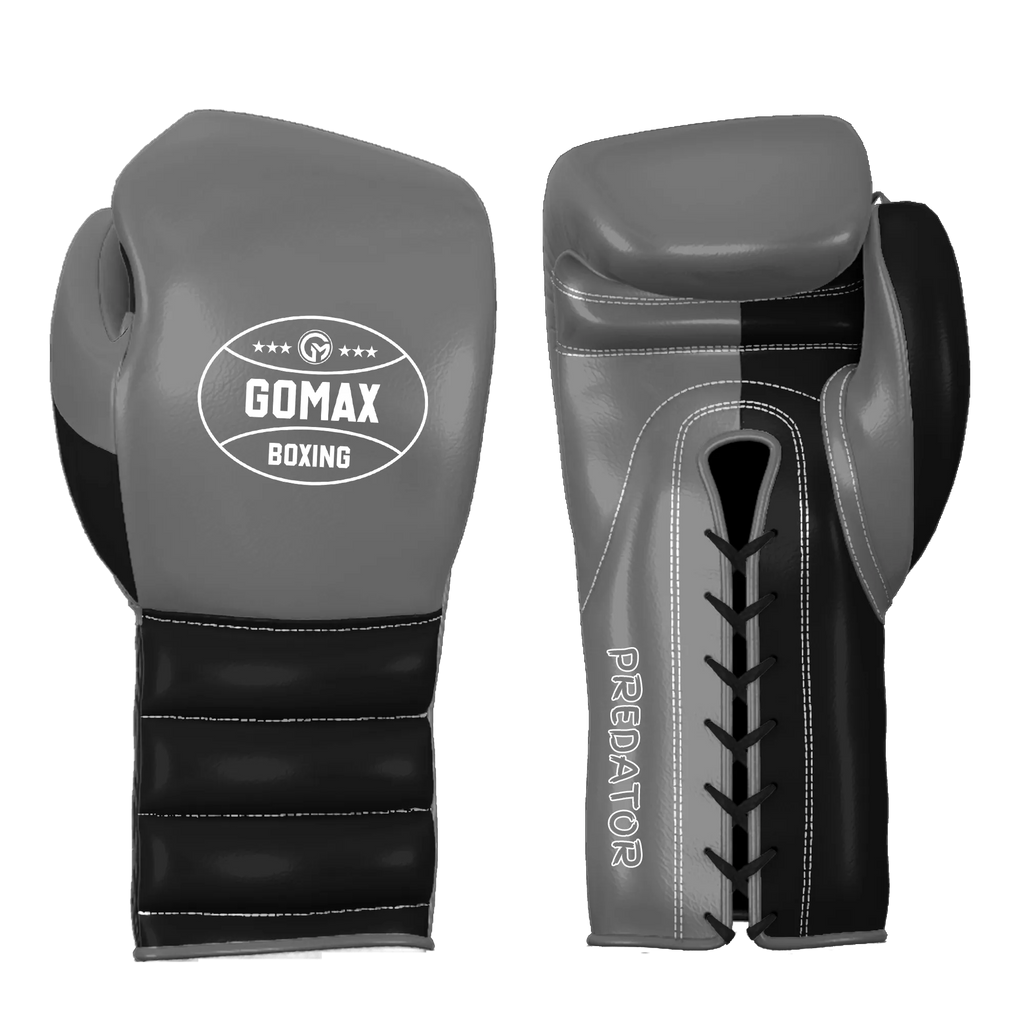 Predator Pro Boxing Glove - Power Strike (Grey/Black)