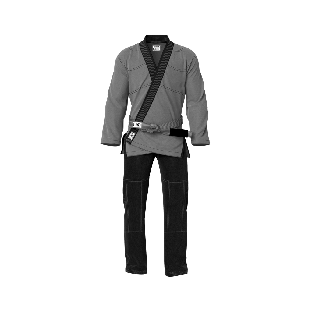 Grey/Black BJJ Gi - Brazilian Jiu Jitsu Gi Core Series - G3