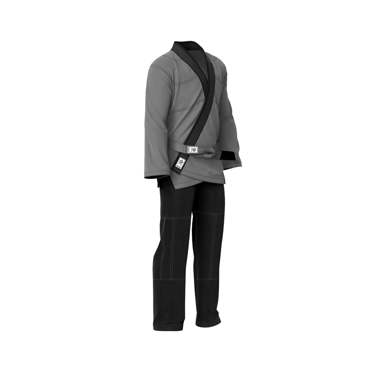 Grey/Black BJJ Gi - Brazilian Jiu Jitsu Gi Core Series - G3