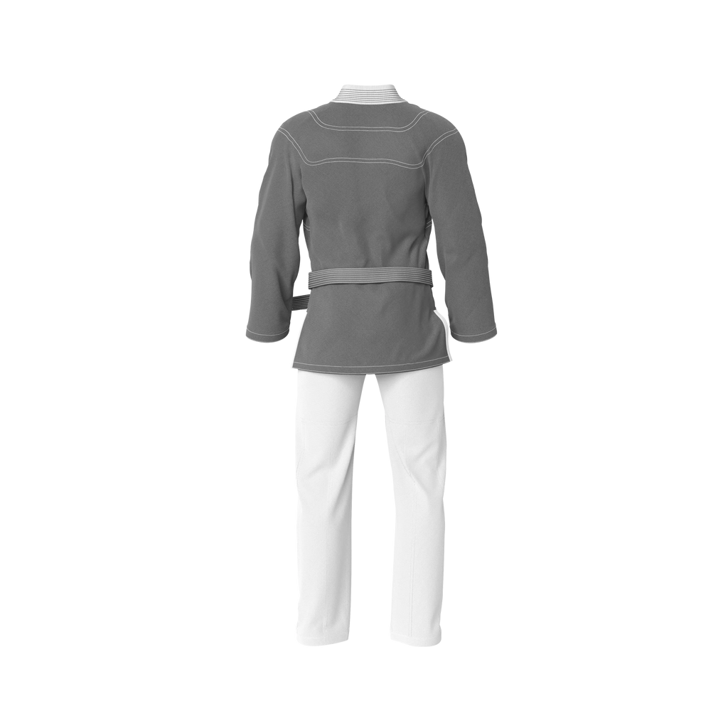 Grey/White BJJ Gi - Brazilian Jiu Jitsu Gi Core Series - G3