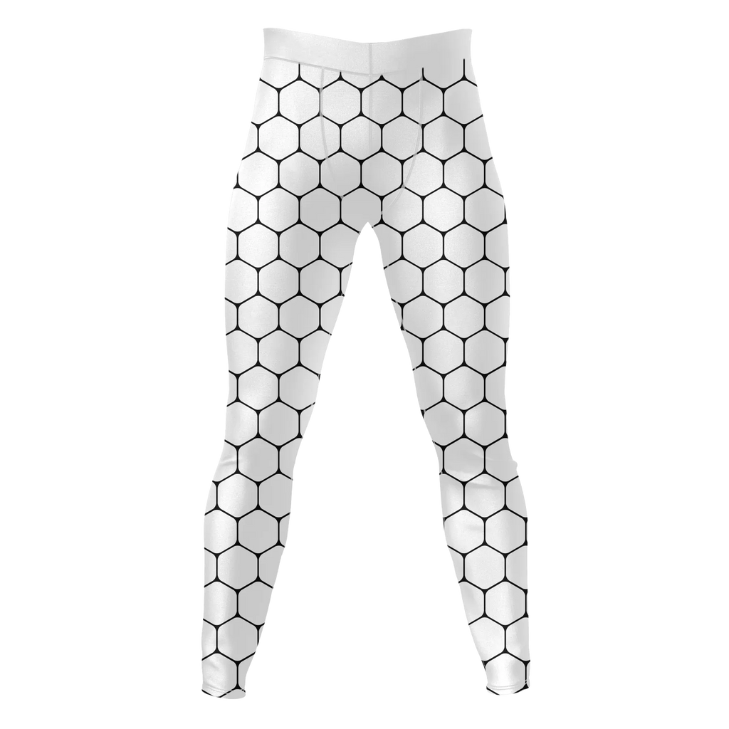 HexaGhost – Premium BJJ Rash Guard Compression Pants/Spats/Leggings for Men & Women
