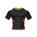 Ignition Grid - Premium BJJ Rash Guard / Compression Top for Men/Women