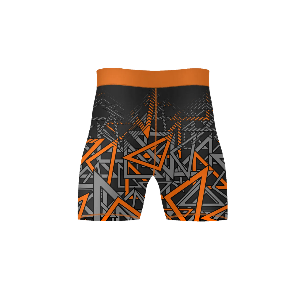 Inferno Grid Tactical – Premium BJJ Rash Guard Compression Shorts for Men & Women