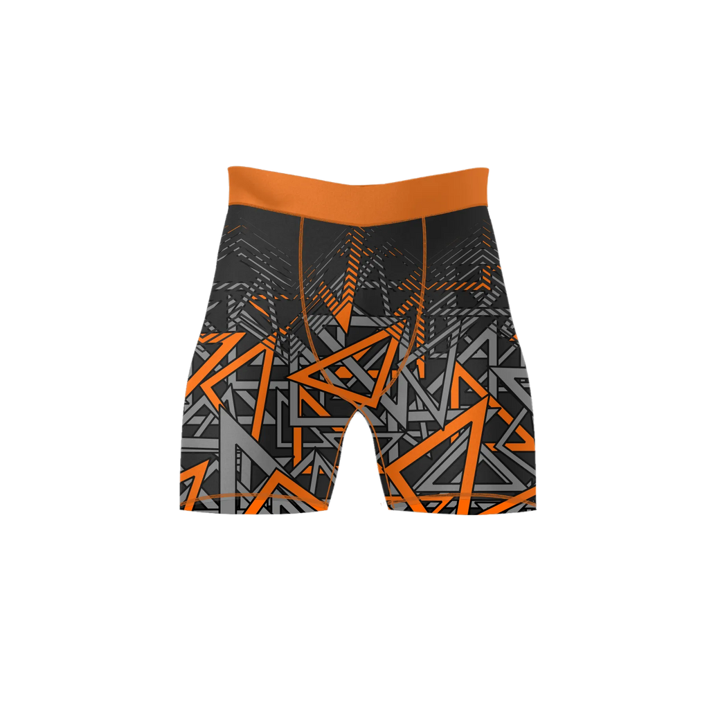 Inferno Grid Tactical – Premium BJJ Rash Guard Compression Shorts for Men & Women