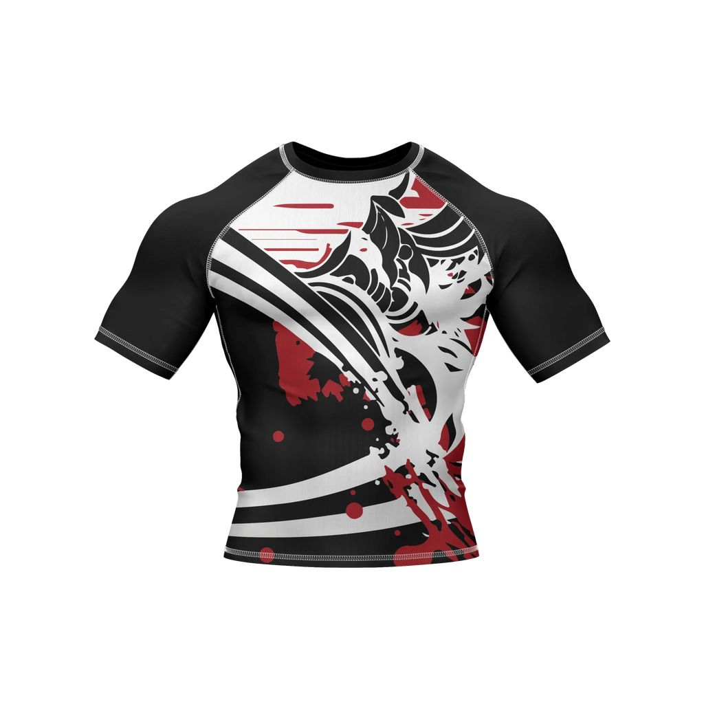 Inferno Sigil - Premium BJJ Rash Guard / Compression Top for Men/Women