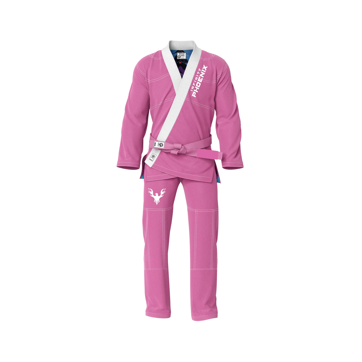 Infinity Phoenix Sublimation Pink Brazilian Jiu Jitsu Gi - Premium Elite Series (BJJ GI)
