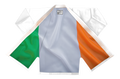 Ireland White Sublimation Brazilian Jiu Jitsu Gi - Patriotic Series - Flagwave (BJJ GI)