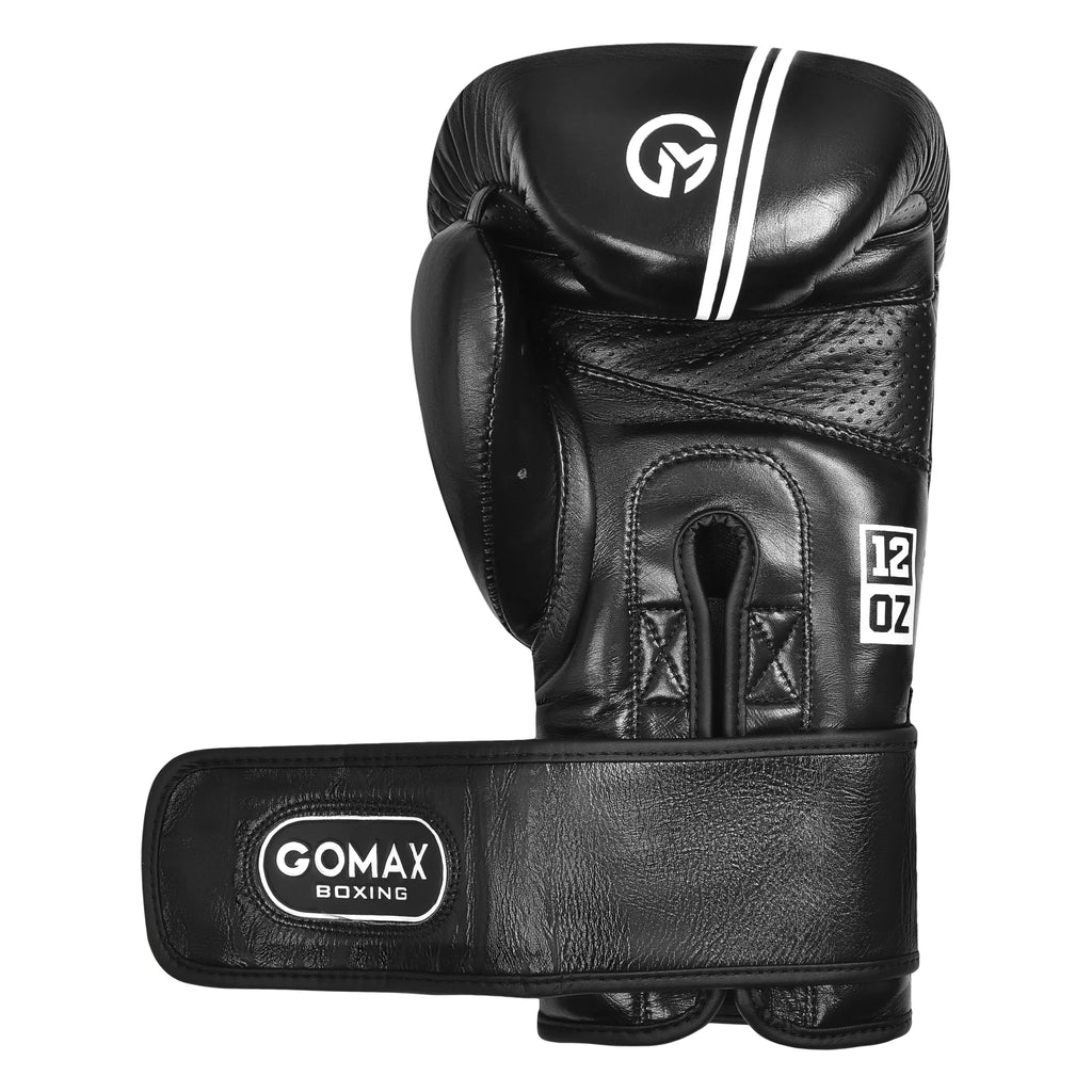 black boxing gloves for gym and ring workouts