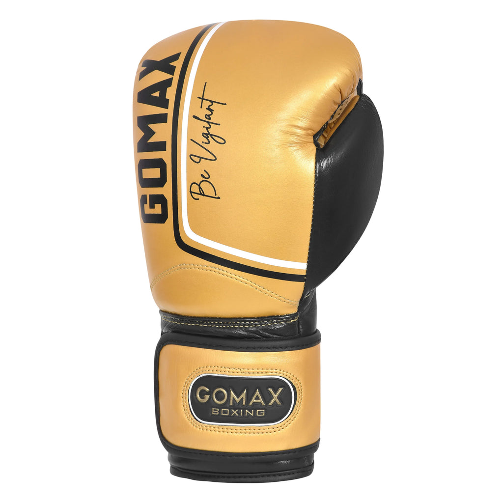 leather boxing gloves with secure wrist strap