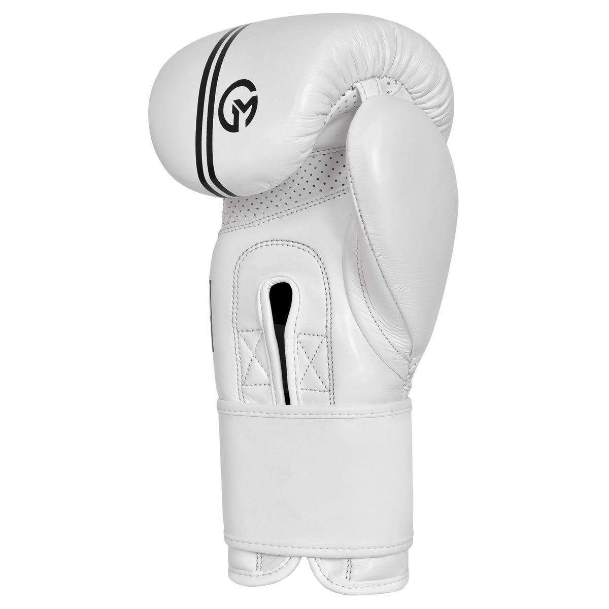 leather boxing gloves with secure wrist strap