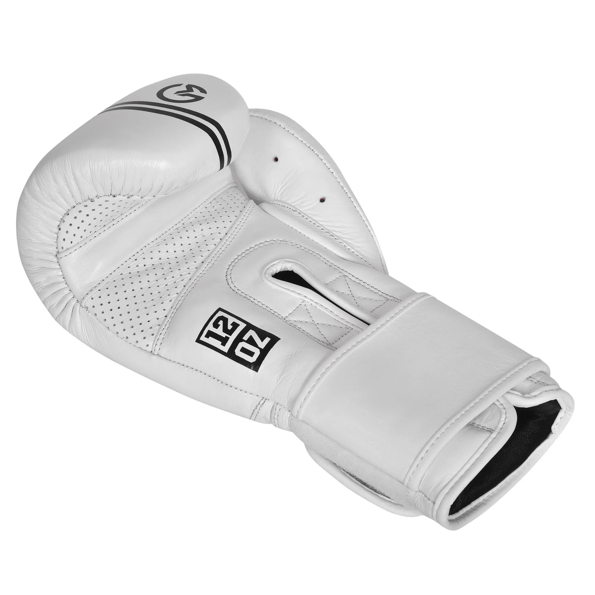 white boxing gloves for sparring and training