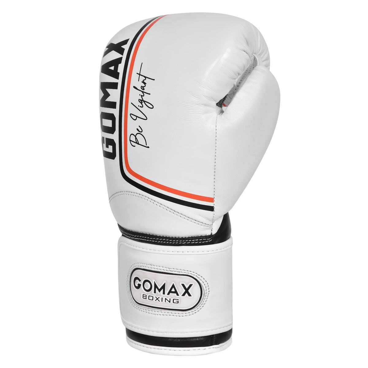 White boxing gloves made of durable leather