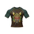 Ironfang Helm - Premium BJJ Rash Guard / Compression Top for Men/Women (Guardian Line)