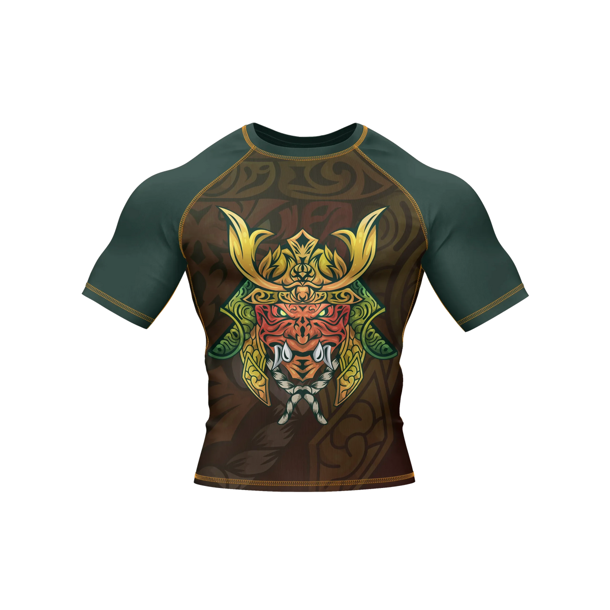 Ironfang Helm - Premium BJJ Rash Guard / Compression Top for Men/Women (Guardian Line)
