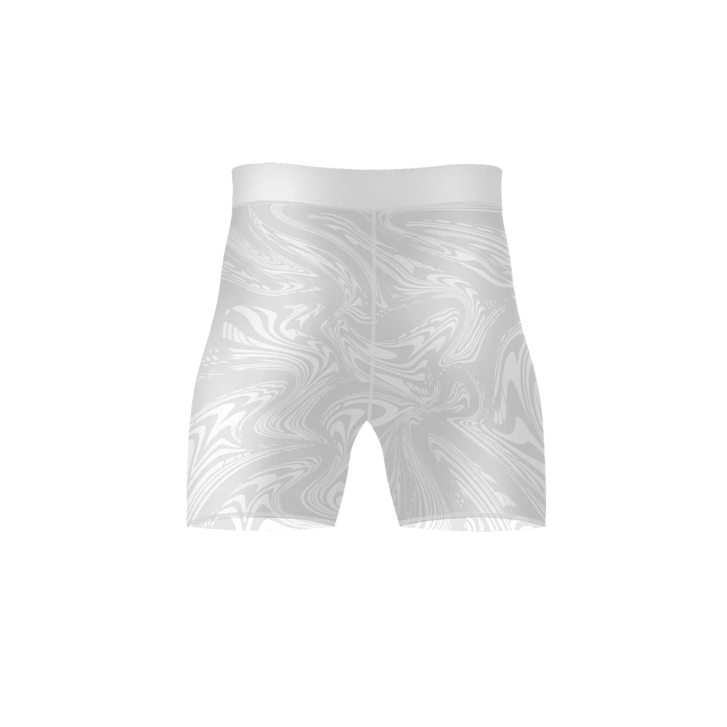 Ivory Current – Premium BJJ Rash Guard Compression Shorts for Men & Women