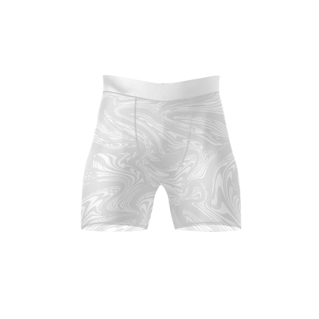 Ivory Current – Premium BJJ Rash Guard Compression Shorts for Men & Women