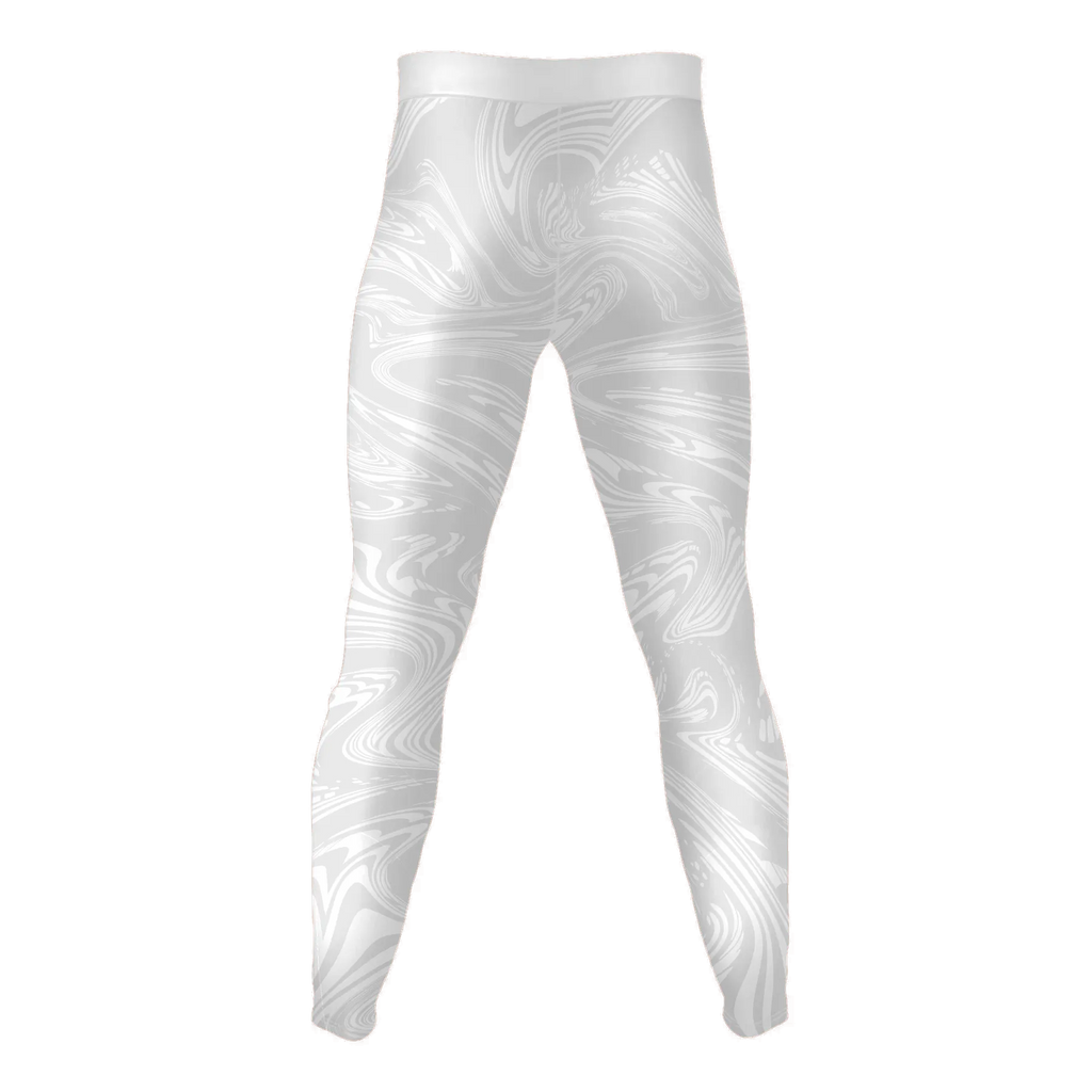 Ivory Drift – Premium BJJ Rash Guard Compression Pants/Spats/Leggings for Men & Women