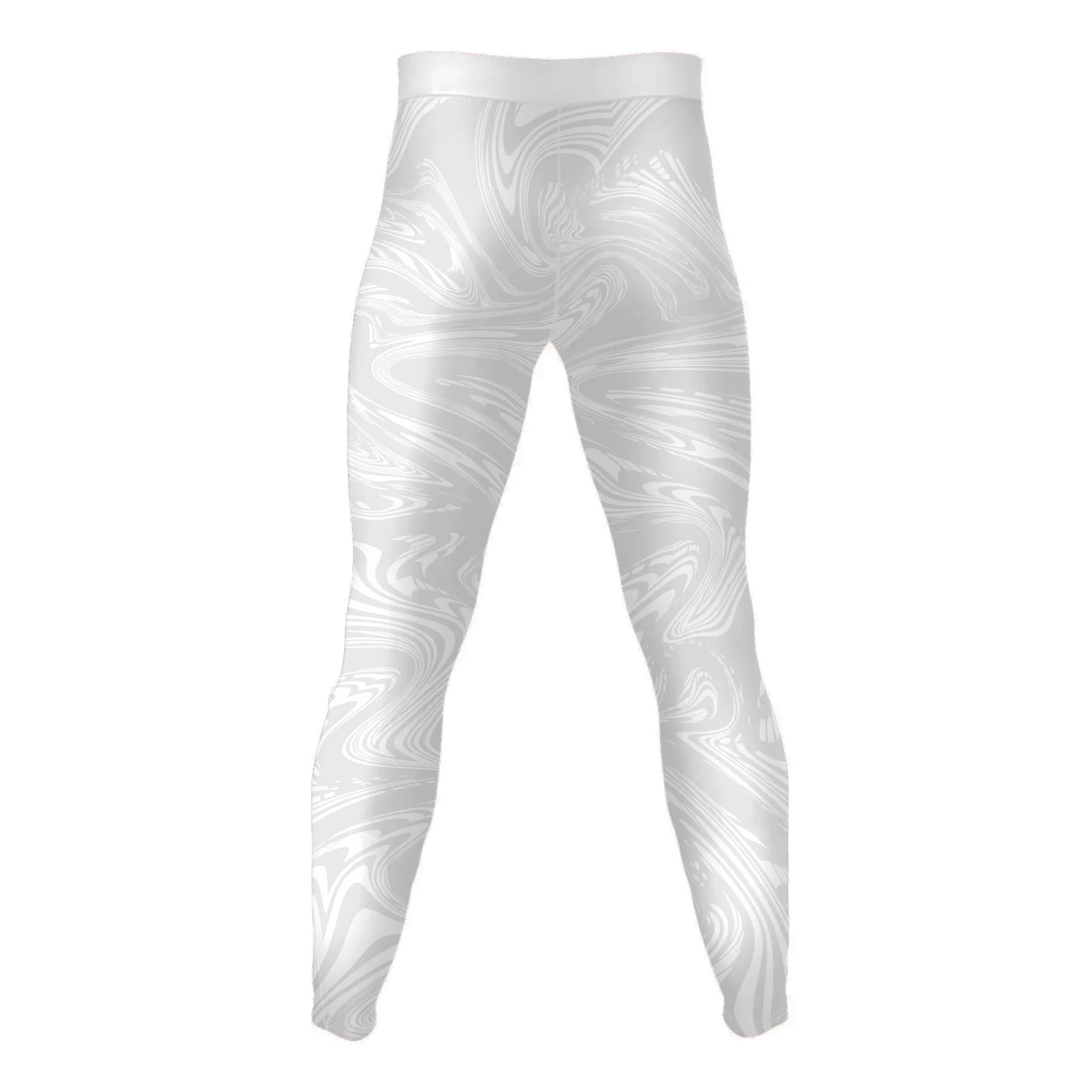 Ivory Drift – Premium BJJ Rash Guard Compression Pants/Spats/Leggings for Men & Women
