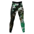 Jungle Static – Premium BJJ Rash Guard Compression Pants/Spats/Leggings for Men & Women
